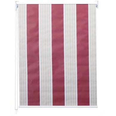 Store À Enrouleur Pour Fenêtres Hwc-d52 100 X 160 Rouge Blanc Beige