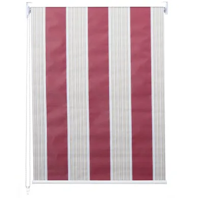 Store À Enrouleur Pour Fenêtres Hwc-d52 70 X 160 Rouge Blanc Beige