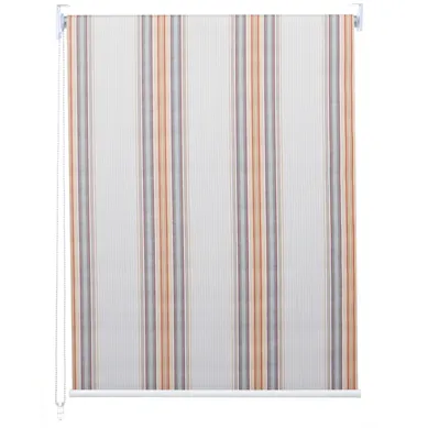 Store À Enrouleur Pour Fenêtres Hwc-d52 110 X 160 Gris Marron Orange
