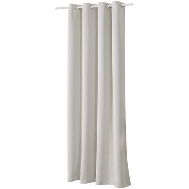 1 Pièce Rideau Occultant à Oeillets Pour Fenêtre Porte. Thermique Isolant.135x225cm.crème Vh5878cm