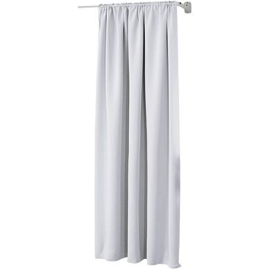 1 Pièce Rideau Occultant.pour Maison Intérieure/fenêtre/porte Isolant Thermique135x175cm.gris Blanc