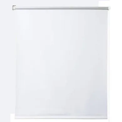 1x Store Enrouleur Occultant. Isolant Thermique Avec Revêtement Sans Perçage. 100x210 Cm Blanc.