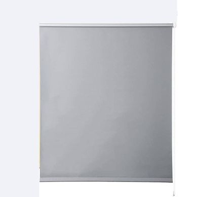 1x Store Enrouleur Occultant. Isolant Thermique Avec Revêtement Sans Perçage. 60x160 Cm Gris.