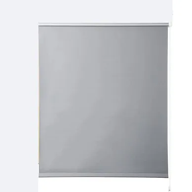 1x Store Enrouleur Occultant. Isolant Thermique Avec Revêtement Sans Perçage. 110x160 Cm Gris.