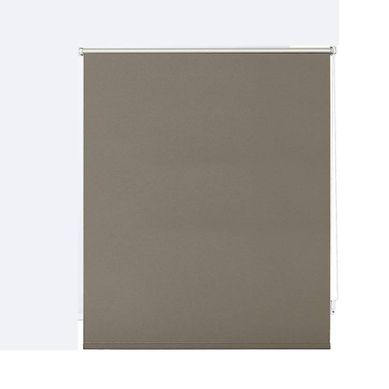 1x Store Enrouleur Occultant. Isolant Thermique Avec Revêtement Sans Perçage. 100x160 Cm Taupe.