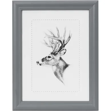 1 Pièce Cadre De Photo En Bois. Artos Style Façade En Verre.21x29.7cm A4.gris