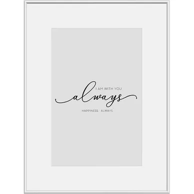 Cadre Photo En Aluminium,avec Passepartout,pour Montage Mural,vitrage En Plexiglas,13x18cm,argenté