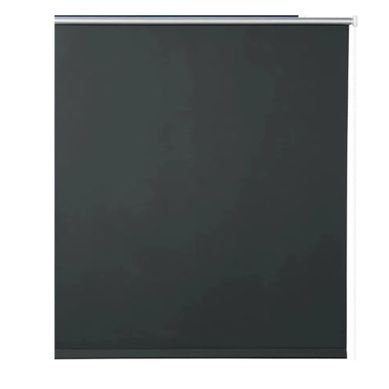 Store Enrouleur Occultant Isolant Thermique Avec Revêtement Sans Perçage 95x130cm,anthracite