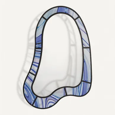 Miroir Montsec 49 Cm 83 Cm Violet Miroir Montsec 49 Cm 83 Cm Violet