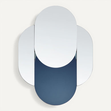 Miroir Chaillon 60 Cm 80 Cm Bleu