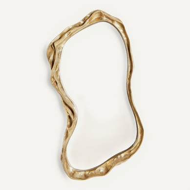 Miroir Sery 38 Cm 75 Cm Doré