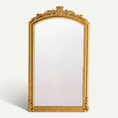 Miroir Gorges 55 Cm 96 Cm Métal Doré