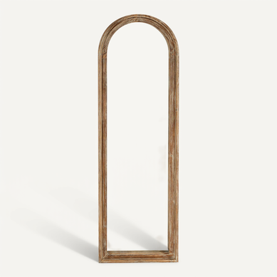 Miroir Coigny 55 Cm 170 Cm Bois De Sapin Marron Clair