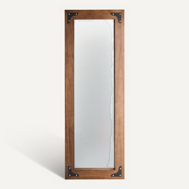 Miroir Blosville 58 Cm 164 Cm Bois De Sapin Marron