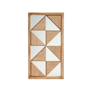 Décoration Murale Hiesville 75 Cm Bois De Sapin Marron Clair