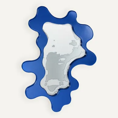 Miroir Roscoff 59 Cm 80 Cm Bleu