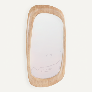 Miroir Trizay 57 Cm 120 Cm Bois Marron