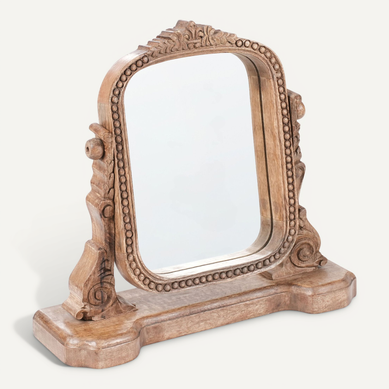Miroir De Table Diszna Marron