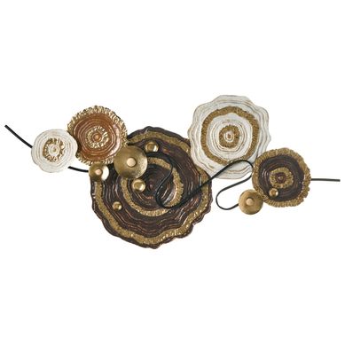 Décoration Murale Iridium 55 Cm Métal Multicolore