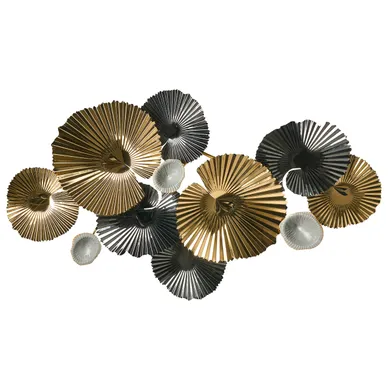 Décoration Murale Francium 50 Cm Métal Multicolore