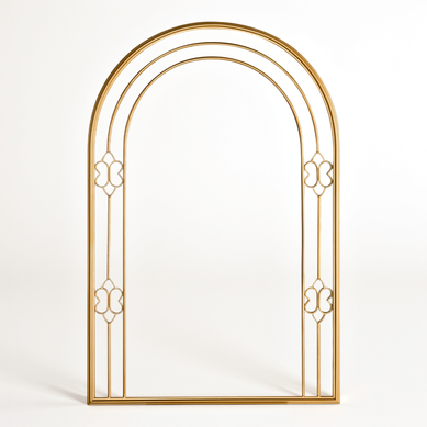 Miroir Mautre 66 Cm 98 Cm Doré