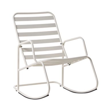 Chaise Berçante Bambou Bois Clair Coussins Blanc Cassé Polyester Jardin Patio Balcon Style Boheme 66b35e4ed201fe3e379e96f5
