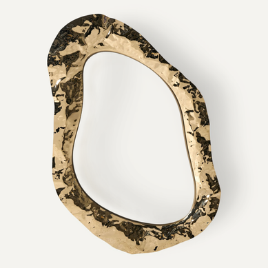 Miroir Jossigny 52 Cm 79 Cm Doré