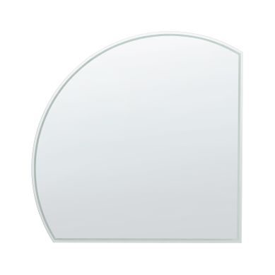 Miroir De Salle De Bain LED Ozenay 100 Cm 100 Cm Argenté