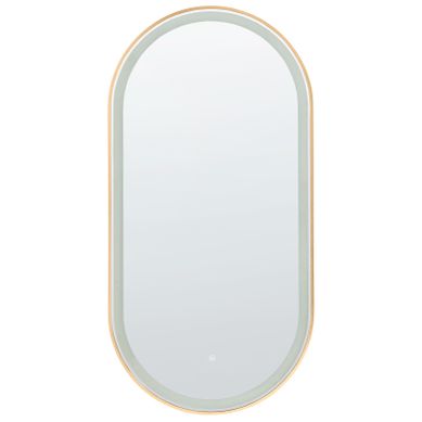 Miroir De Salle De Bain LED Chiddes 60 Cm 120 Cm Argenté Miroir De Salle De Bain LED Chiddes 60 Cm 120 Cm Argenté