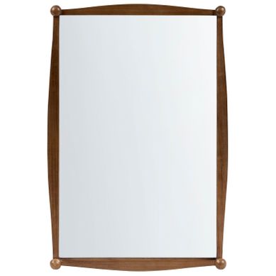 Miroir Torteron 61 Cm 91 Cm Bois De Paulownia Marron