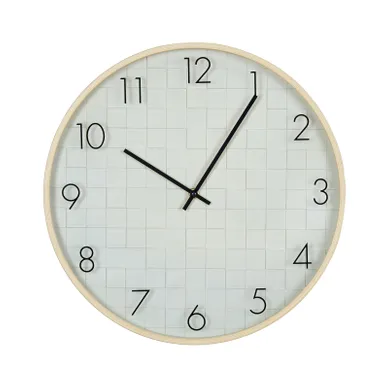 Horloge Murale Creuse Blanc