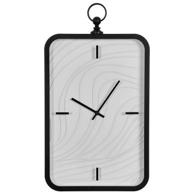 Horloge Murale Moliens Blanc/noir