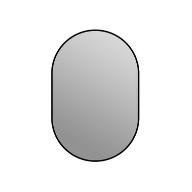Miroir Mural Arche 60x90 Cm Noir, Pose Verticale Ou Horizontale, En Métal Et Verre Miroir Mural Arche 60x90 Cm Noir, Pose Verticale Ou Horizontale, En Métal Et Verre