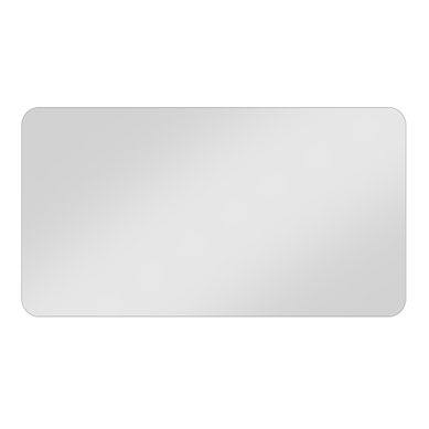 Miroir Mural De Salle De Bain 60x100 Cm Sans Cadre En Verre Argenté Miroir Mural De Salle De Bain 60x100 Cm Sans Cadre En Verre Argenté