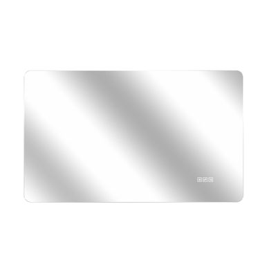 Miroir De Salle De Bain 60x120 Cm LED Antibuée Dimmable Verre Trempé Argent