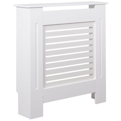 Cache radiateur Blanc Moderne 78x82x19 cm Cache radiateur Blanc Moderne 78x82x19 cm