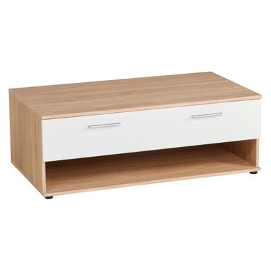 TOLEDO  décor chêne sonoma et blanc