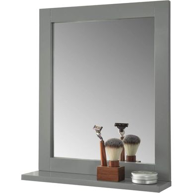 Miroir Mural Meuble Salle De Bain Avec 1 Étage Plateau, Frg129-sg Miroir Mural Meuble Salle De Bain Avec 1 Étage Plateau, Frg129-sg