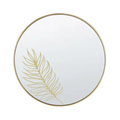 Miroir Sauvie 57 Cm 57 Cm Doré