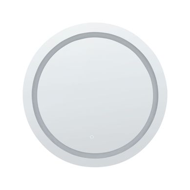 Miroir Mural Rond à LED Argenté Ø 79 Cm Courseulles
