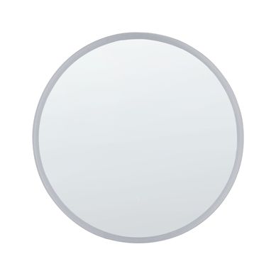 Miroir Mural Rond à LED Argenté Ø 79 Cm Deauville