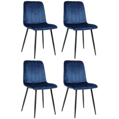 Chaise De Salle à Manger Sardna - Chaise Rembourrée Velours Côtelé, Design Moderne, Couleur Crème, Charge 150 Kg
