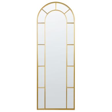 Miroir 170 Cm Doré Crosses