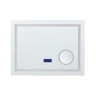 Miroir De Salle De Bain LED Thaix 80 Cm 60 Cm Argenté