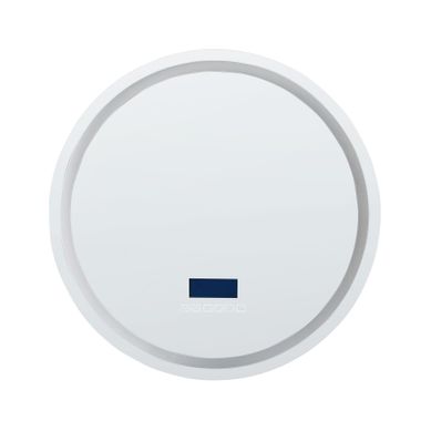 Miroir De Salle De Bain LED Brognon 60 Cm 60 Cm Avec Haut-parleur Bluetooth Intégré Argenté