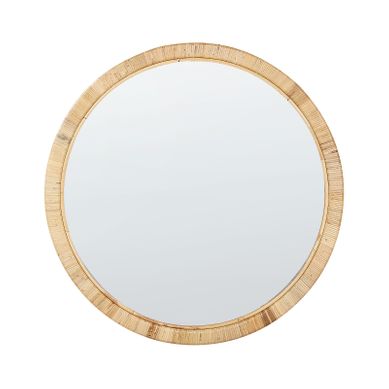 Miroir Anlezy 80 Cm 80 Cm Rotin Naturel