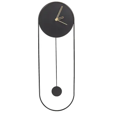Horloge Pendulaire Salvan Métal Noir