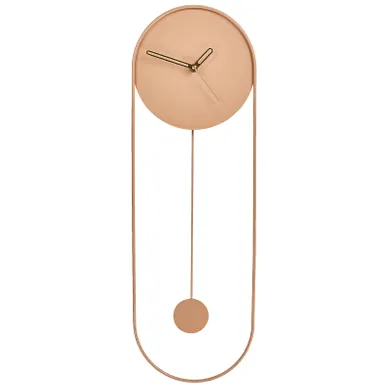 Horloge Pendulaire Salvan Métal Rose Pêche