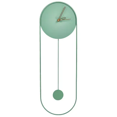 Horloge Pendulaire Salvan Métal Vert Clair