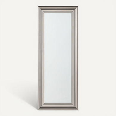 Miroir 130 Cm Argenté Chatain